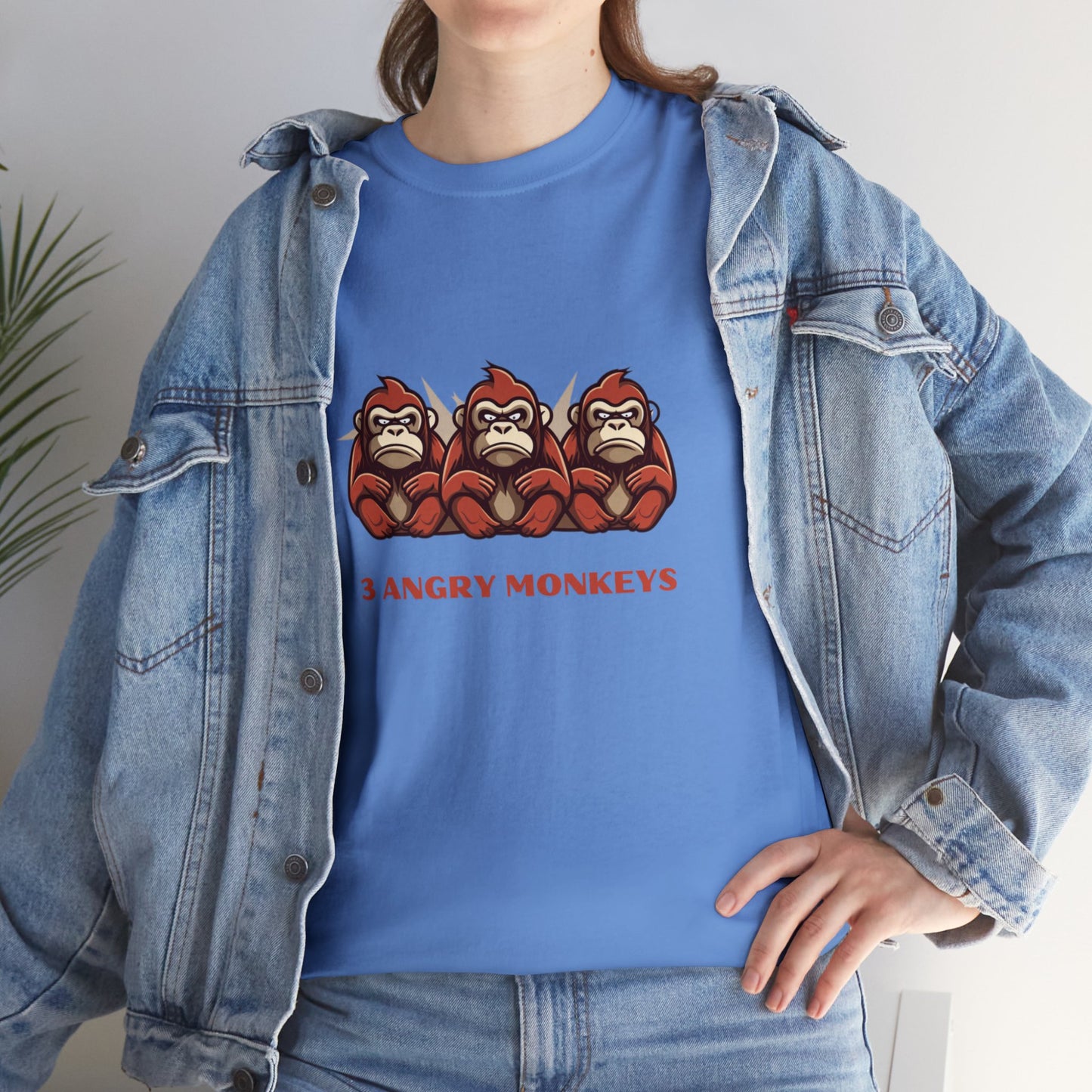 3 Angry Monkeys  - Unisex T-Shirt