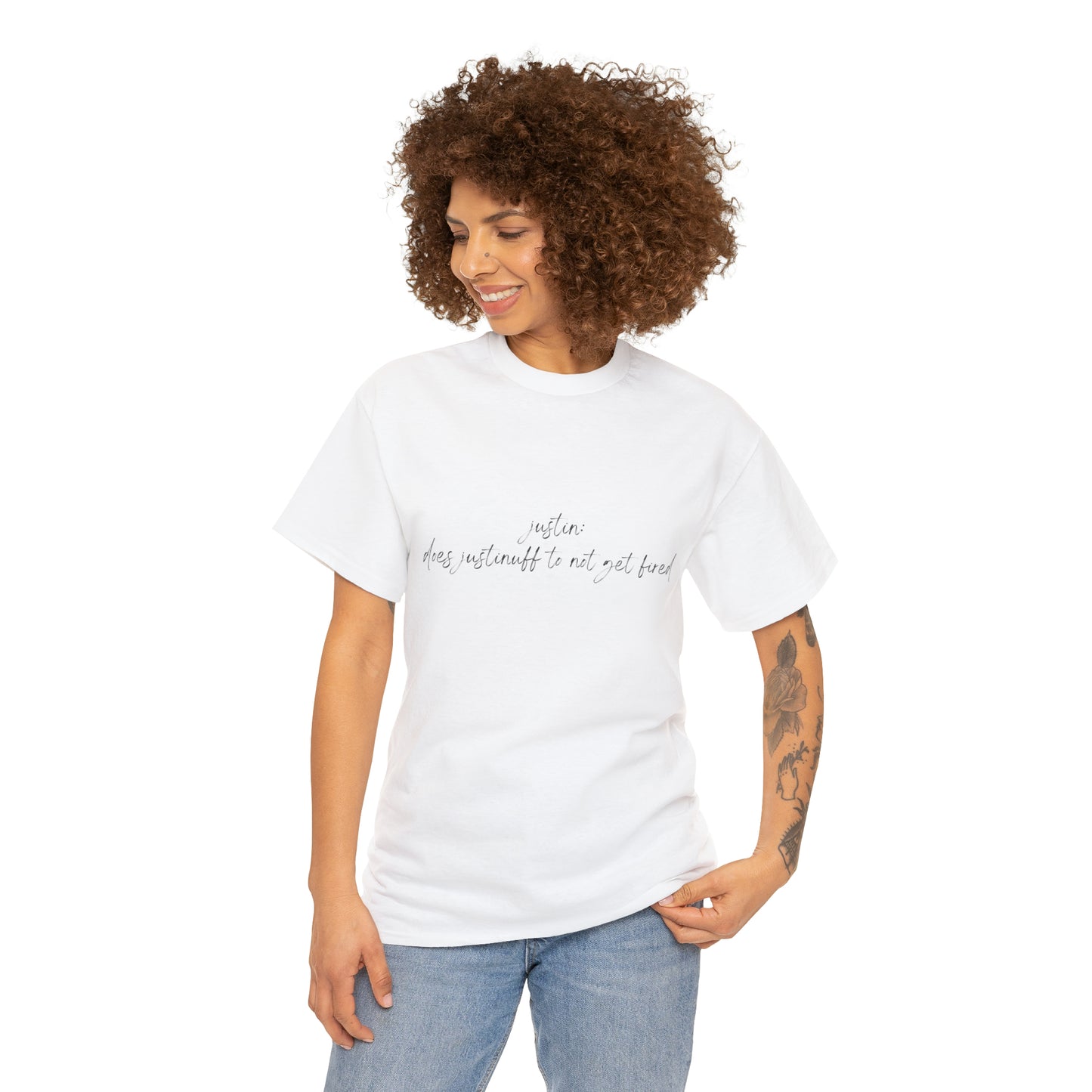 Justinuff - Unisex Heavy Cotton Tee