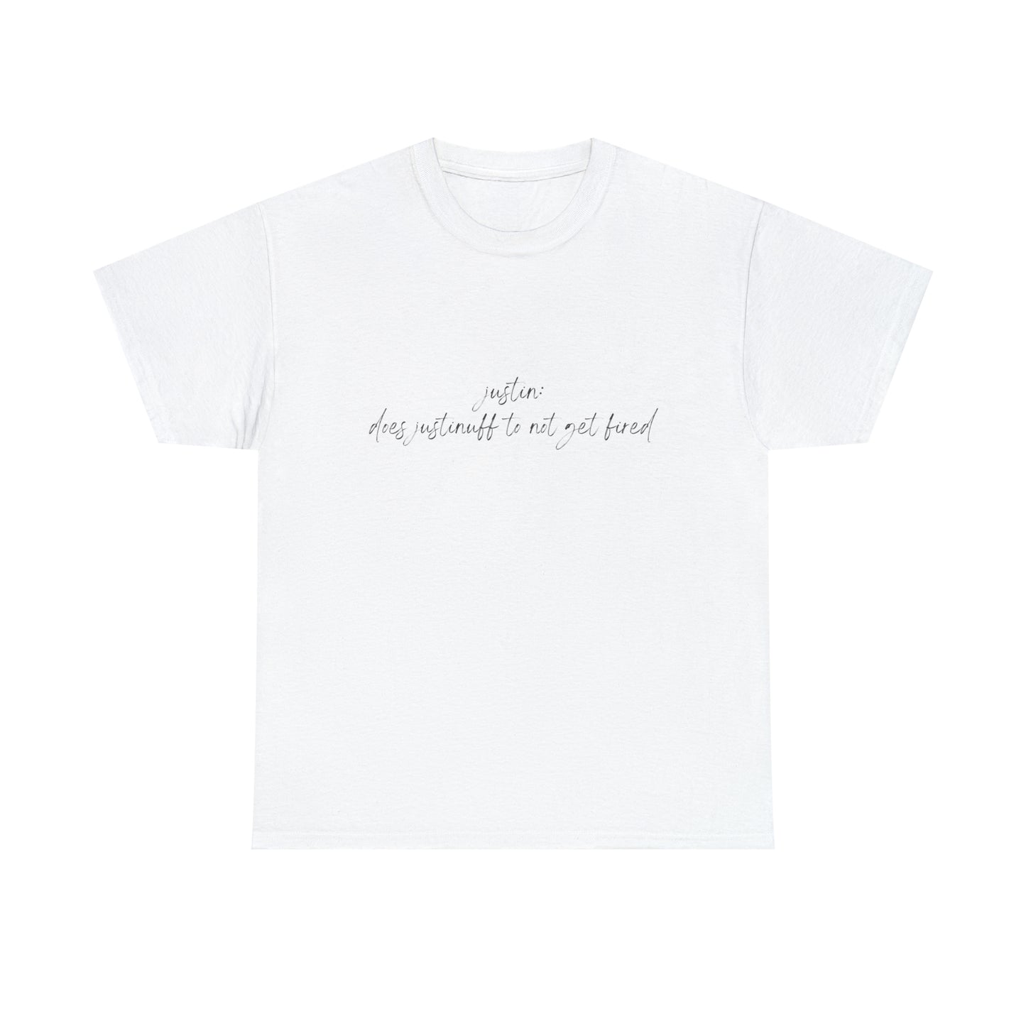 Justinuff - Unisex Heavy Cotton Tee